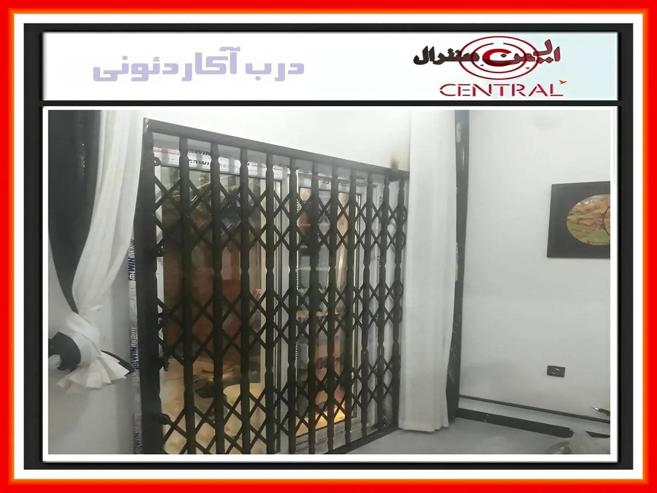 نصب درب آکاردئونی