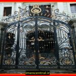 قیمت درب حیاط فرفورژه