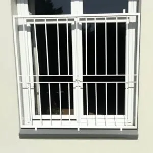 حفاظ پنجره دوجداره مدل ساده میله افقی