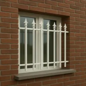 حفاظ پنجره مدل نیزه دار ساده