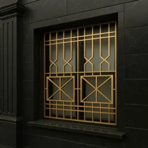 حفاظ پنجره مدل هندسی مدرن