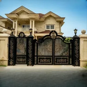 درب گل آرا فرفورژه درب گل آرا فرفورژه