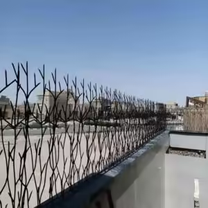 محاسبه قیمت هر متر حفاظ نرده شاخ گوزنی برای روی دیوار