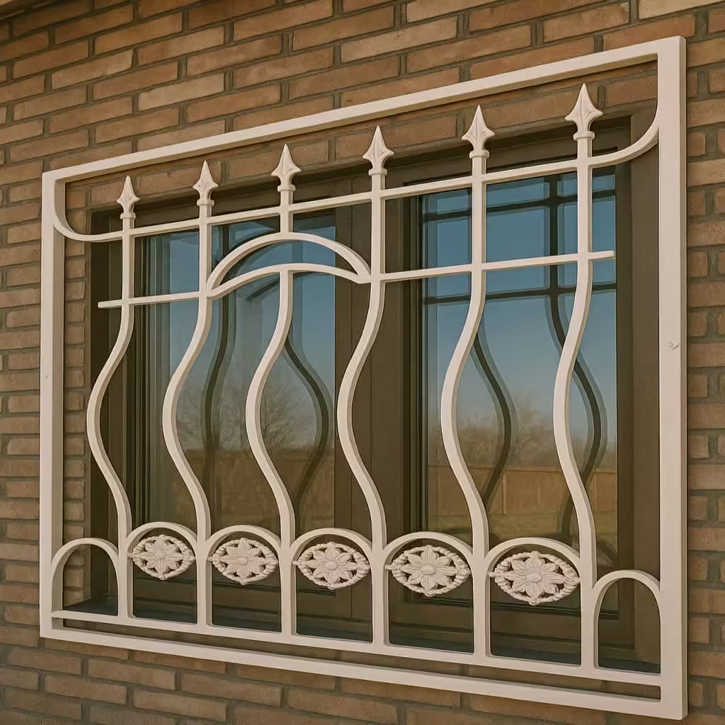 حفاظ پنجره مدل موج سرنیزه دار مناسب طبقات پایین