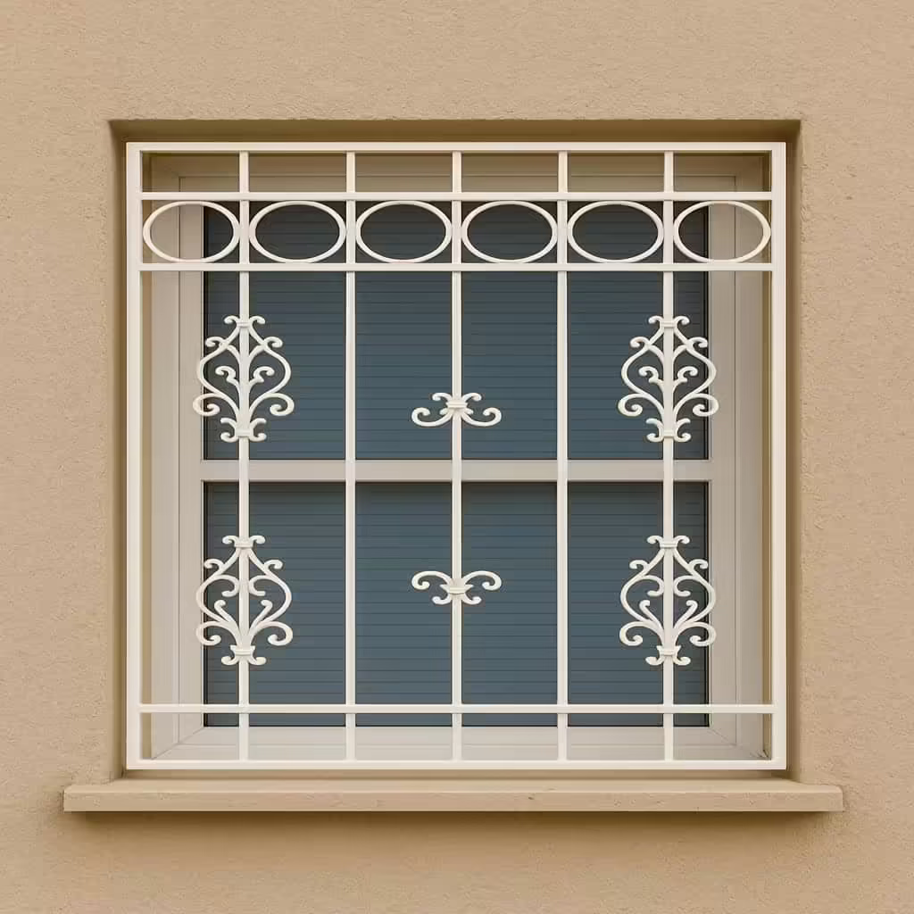 حفاظ پنجره مدل نقشینه در رنگ‌های مختلف