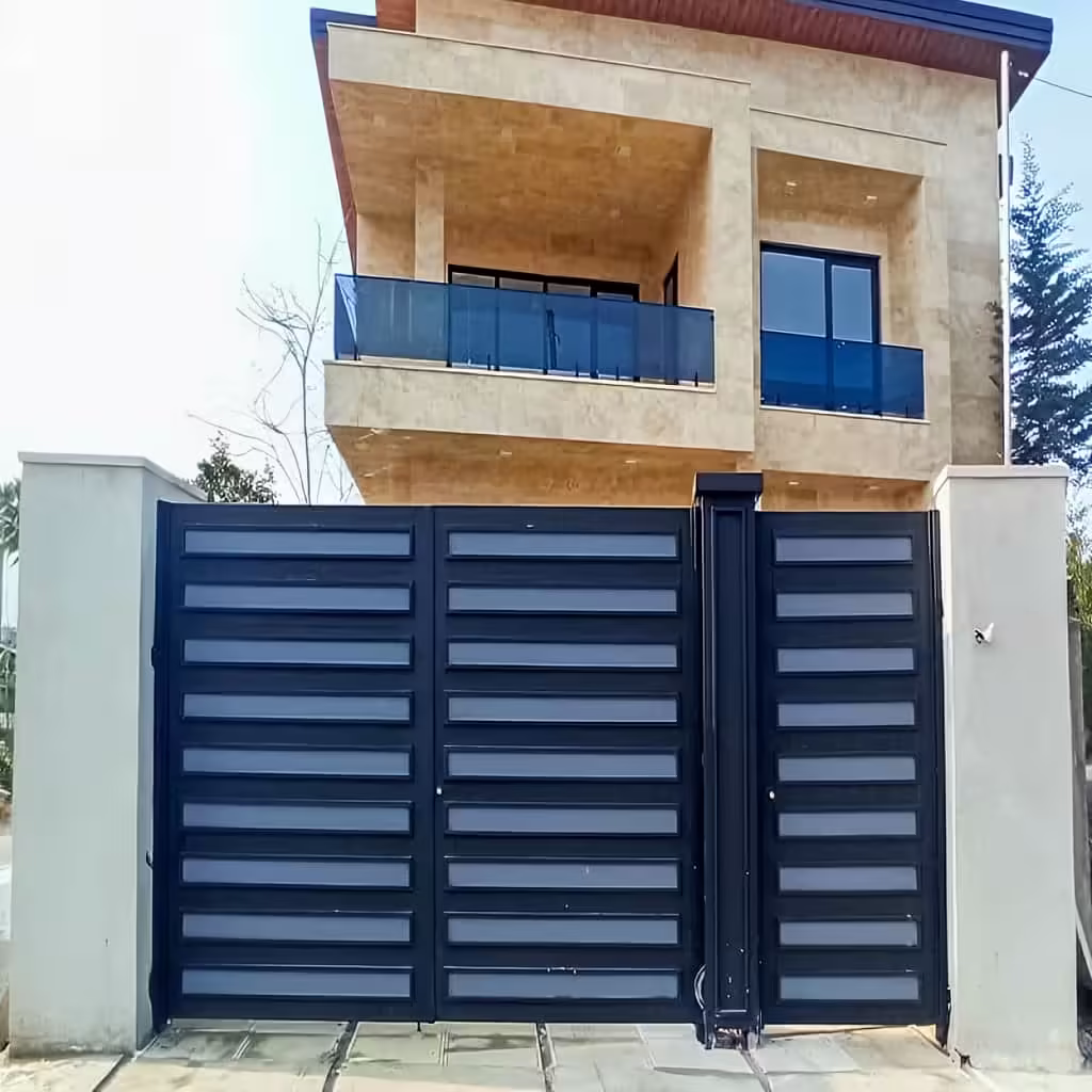 درب راسا CNC با خطوط صاف برای مجتمع مسکونی