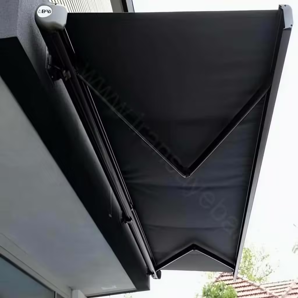 سایبان برقی اتوماتیک مغازه و پارکینگ 049 سایبان برقی پارکینگ