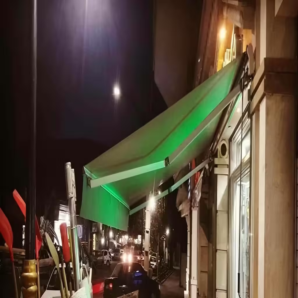 سایبان برقی اتوماتیک مغازه و پارکینگ 051 مدلهای متنوع سایبان برقی