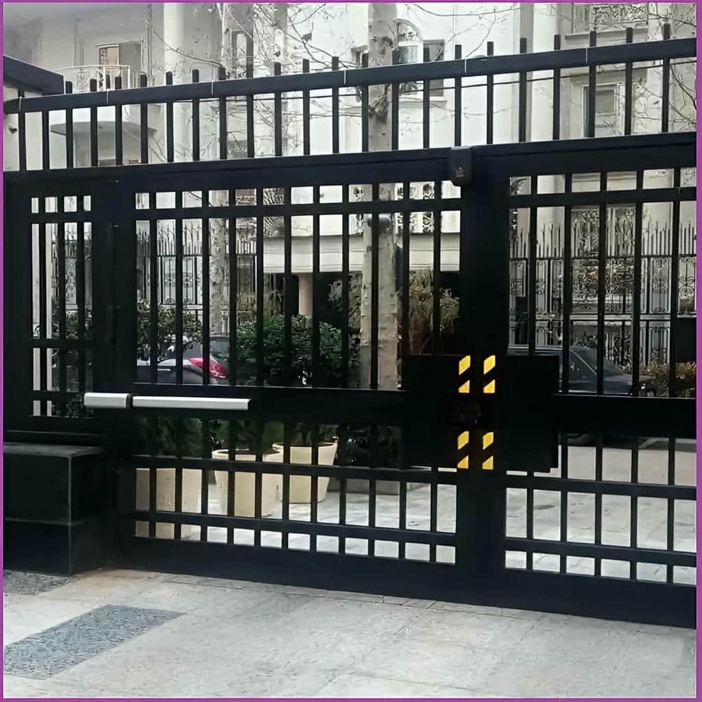 نصب جک درب پارکینگی مدار فرمان در قشم