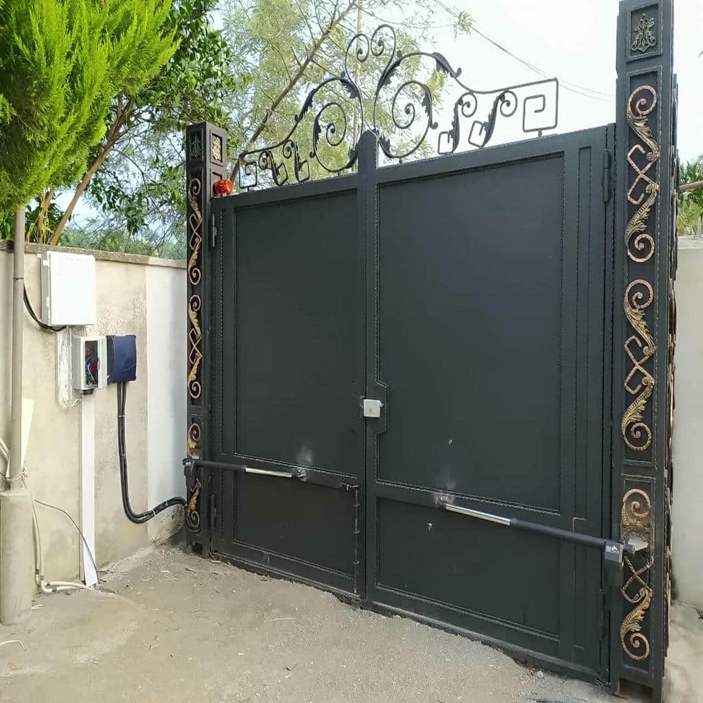 نصب جک درب پارکینگی مدار فرمان در مهرشهر کرج