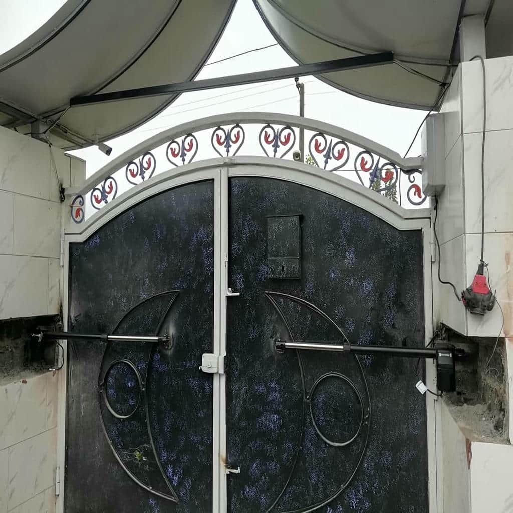 نصب جک درب پارکینگی مدار فرمان در نوشهر