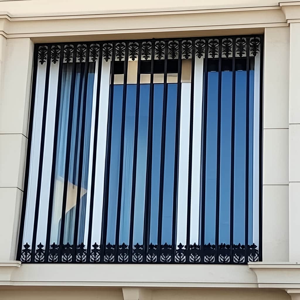 خرید حفاظ پنجره مدرن مربعی در نیشابور