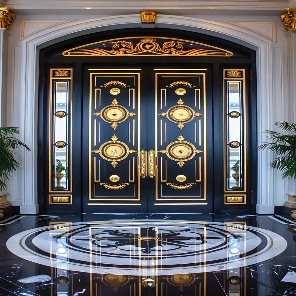 خرید درب حیاط فلزی ساده در استان مازندران