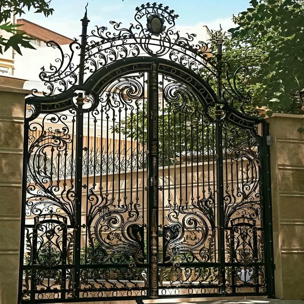 قیمت درب حیاط یراق مقاوم در فشم