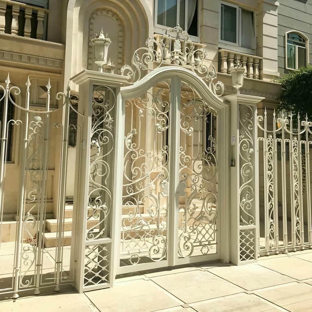 خرید درب حیاط پروفیل سنگین در اصفهان