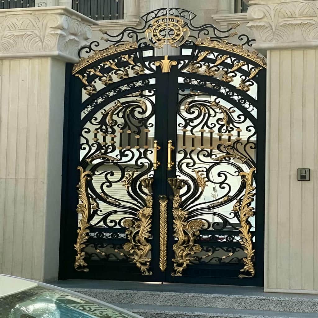 قیمت درب حیاط فرفورژه در یاسوج