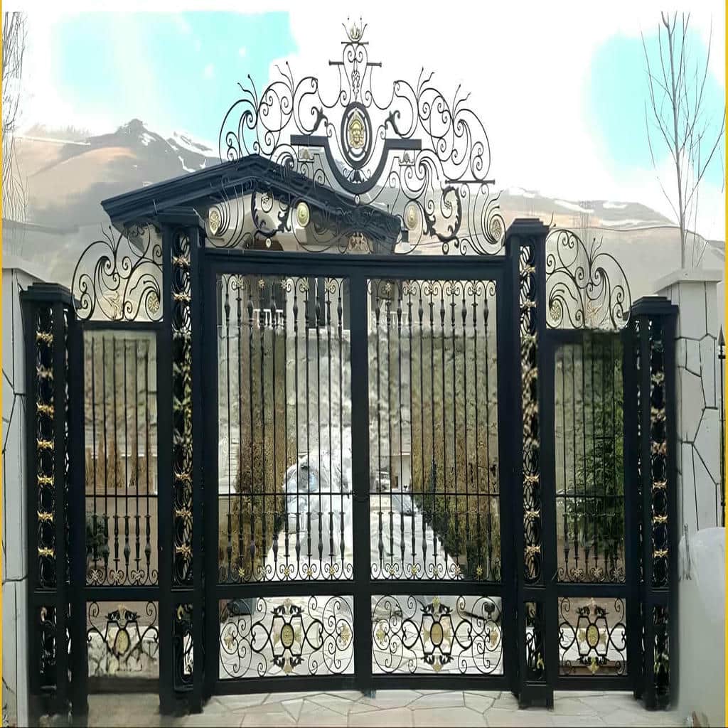 نصب درب حیاط ویلایی در اراک