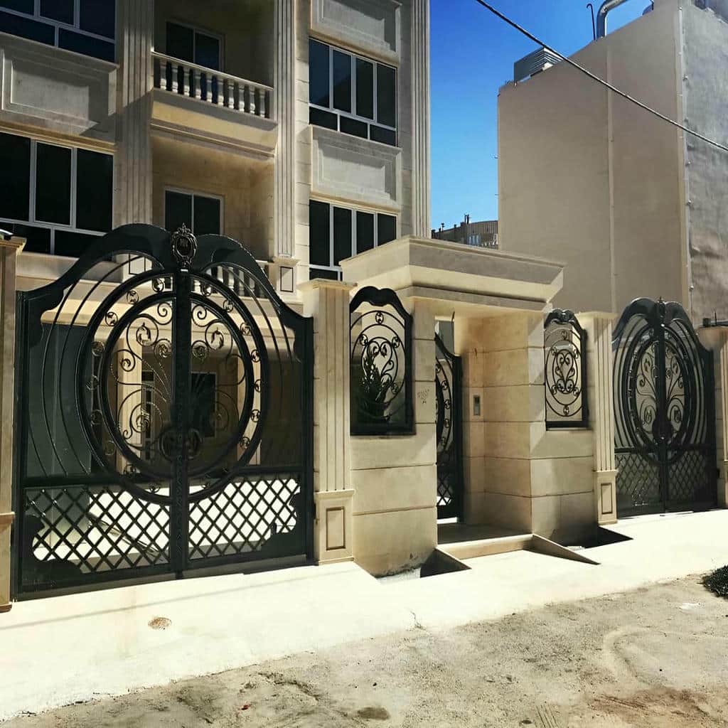 خرید درب حیاط ایمنی سازه در بندر انزلی