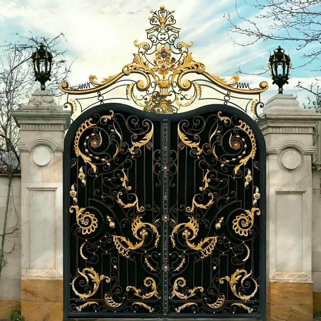 خرید درب حیاط پروفیل سنگین در آبسرد