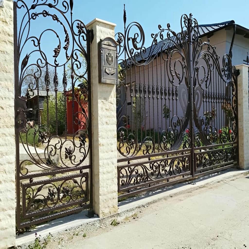 خرید درب حیاط پروفیل سنگین در گرگان