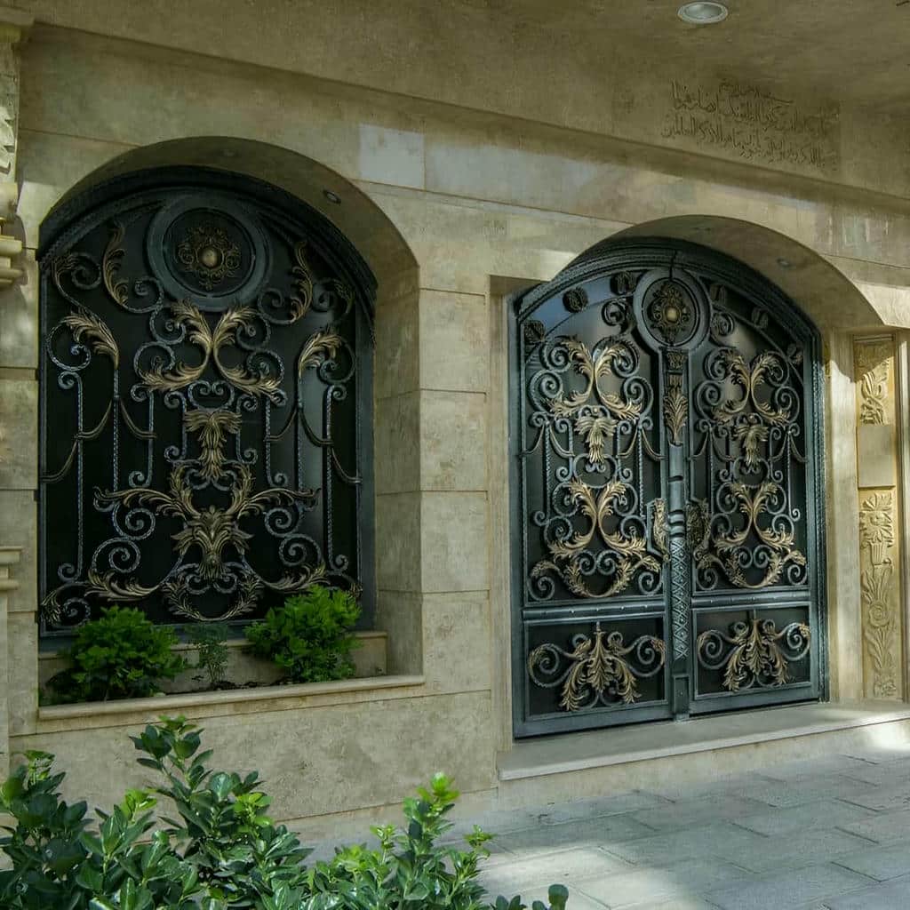 خرید درب حیاط پروفیل سنگین در رفسنجان