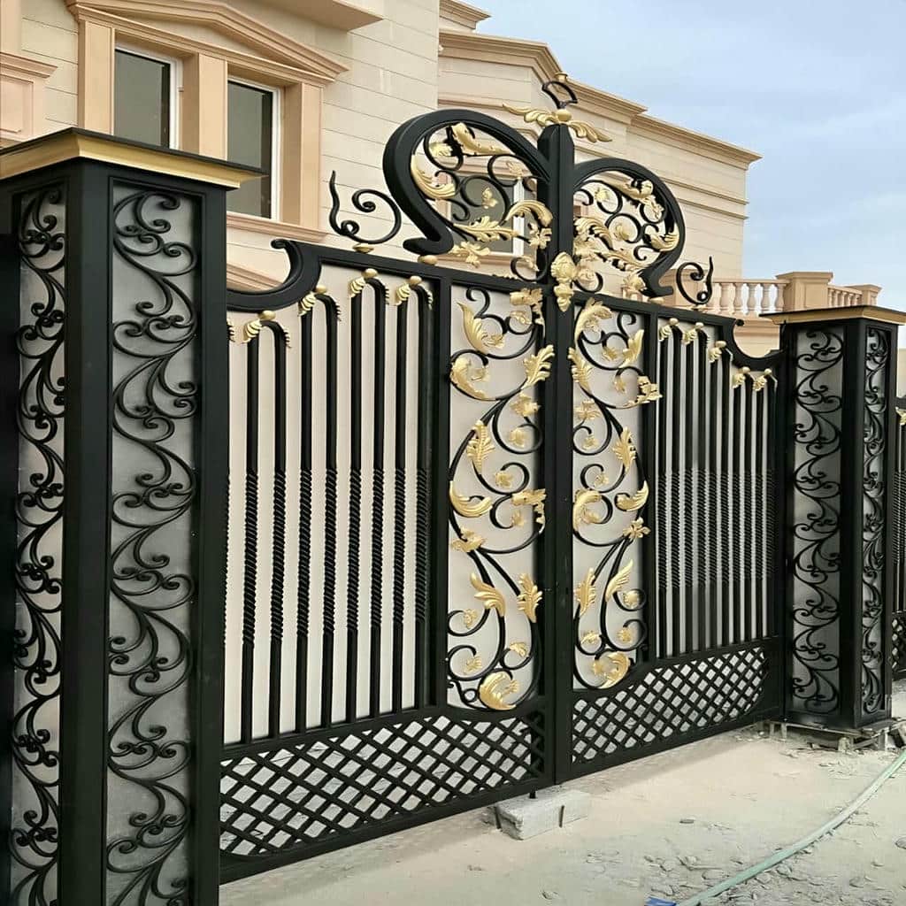 خرید درب حیاط ساده در عظیمیه کرج