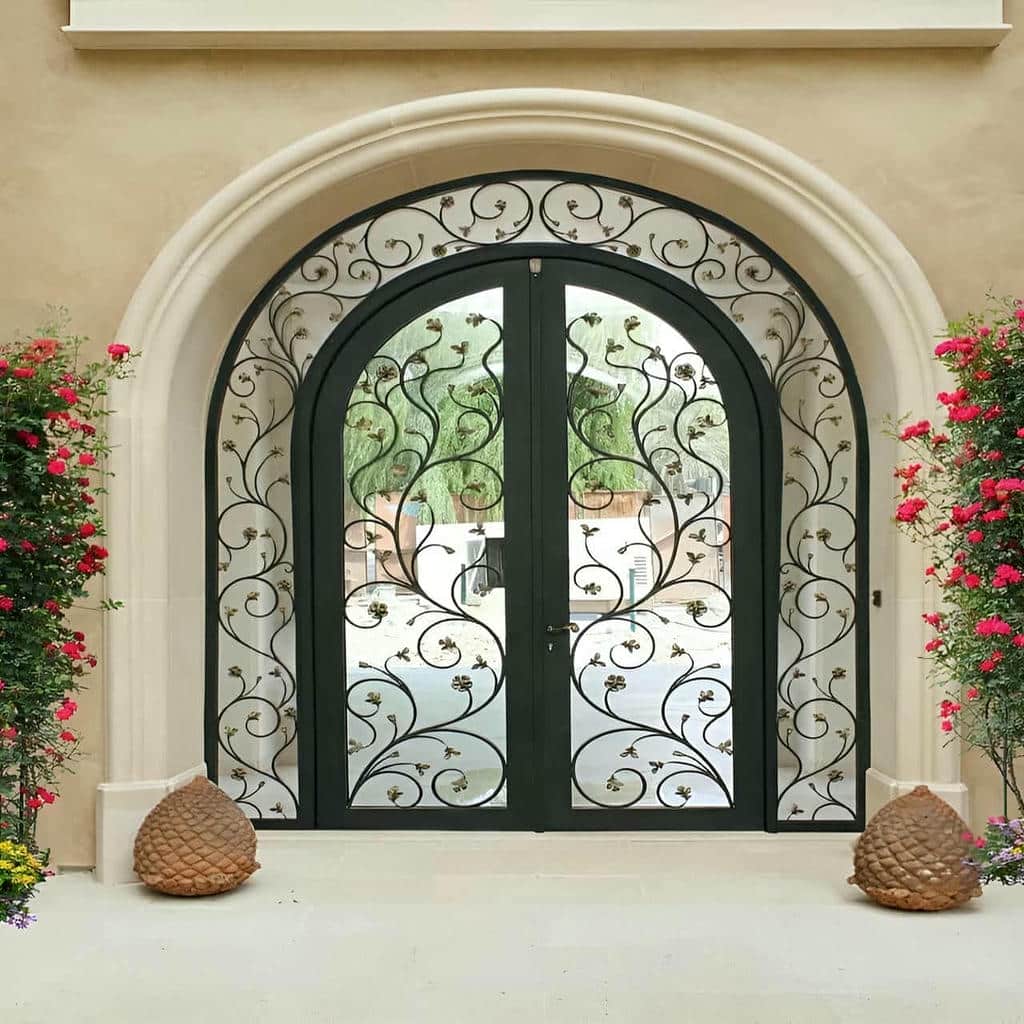 قیمت درب حیاط فرفورژه در گنبدکاووس