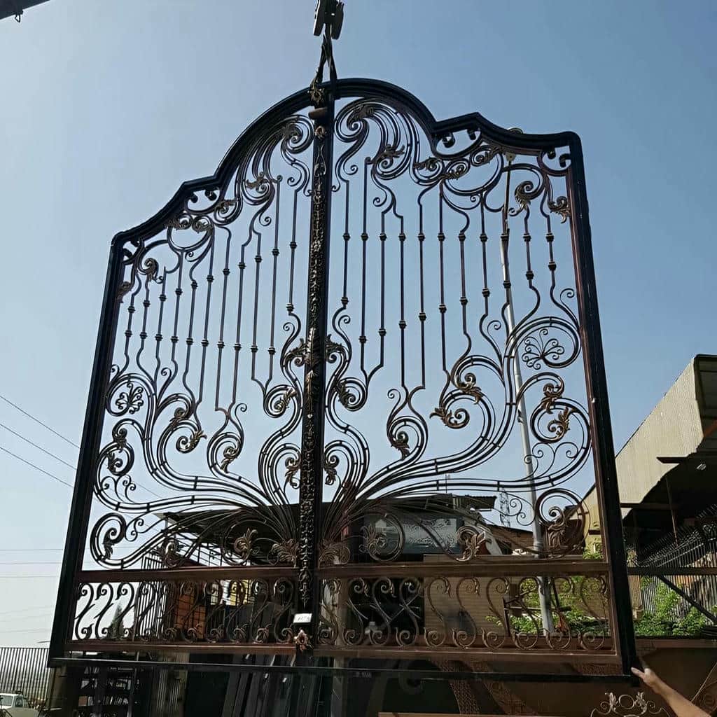 قیمت درب حیاط ویلایی مدرن در استان گلستان
