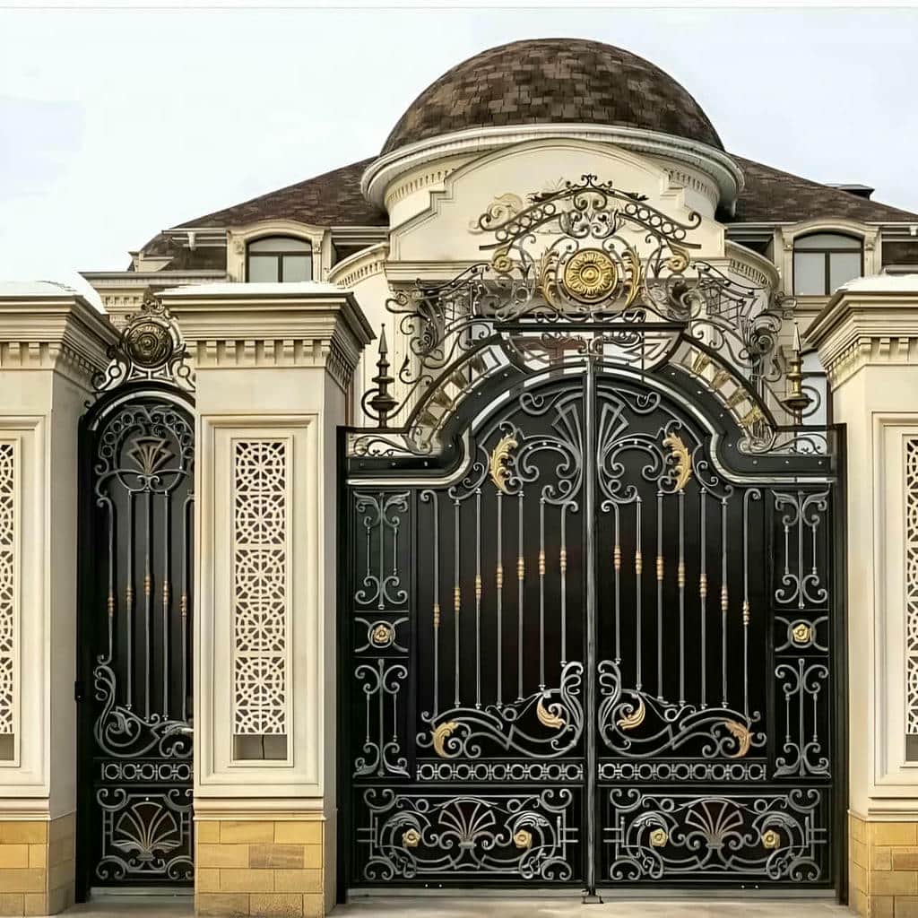 قیمت درب حیاط فرفورژه در ساوه