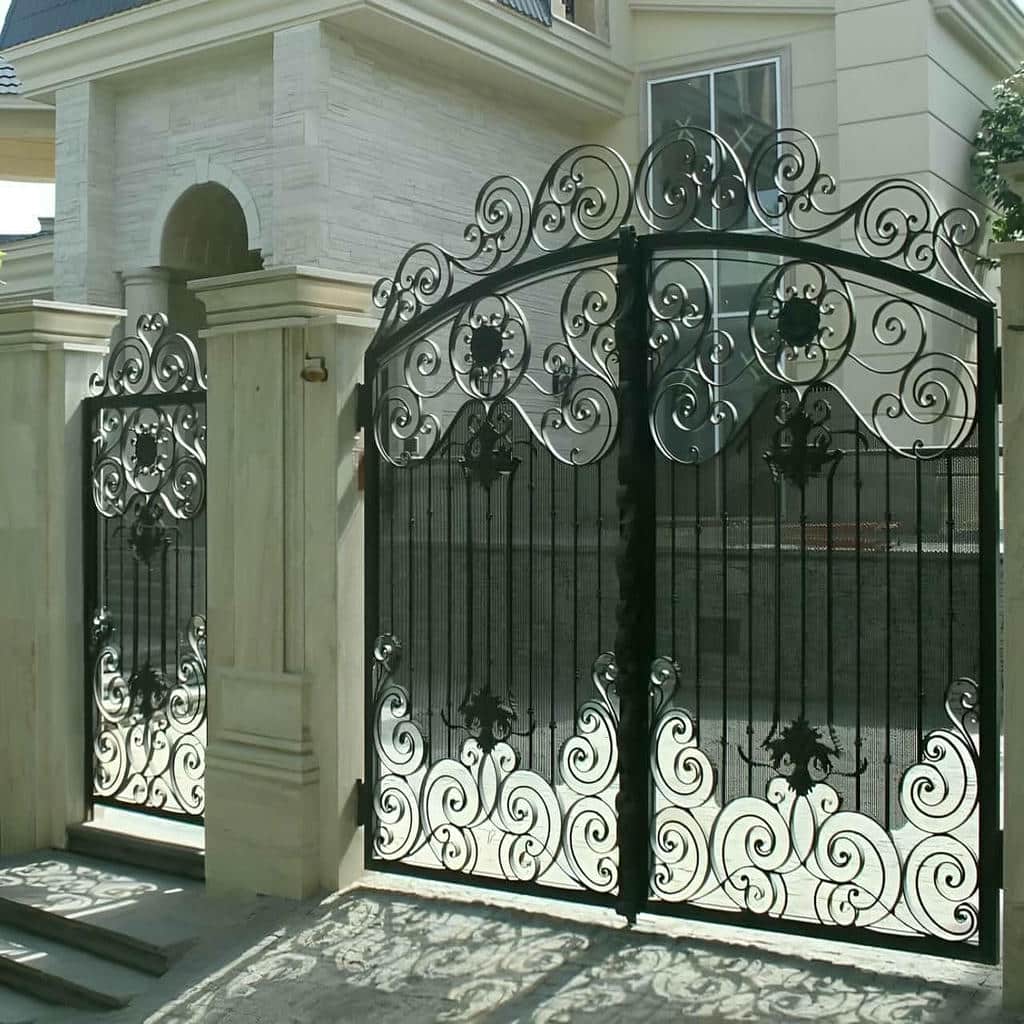 خرید درب حیاط پروفیل سنگین در آمل