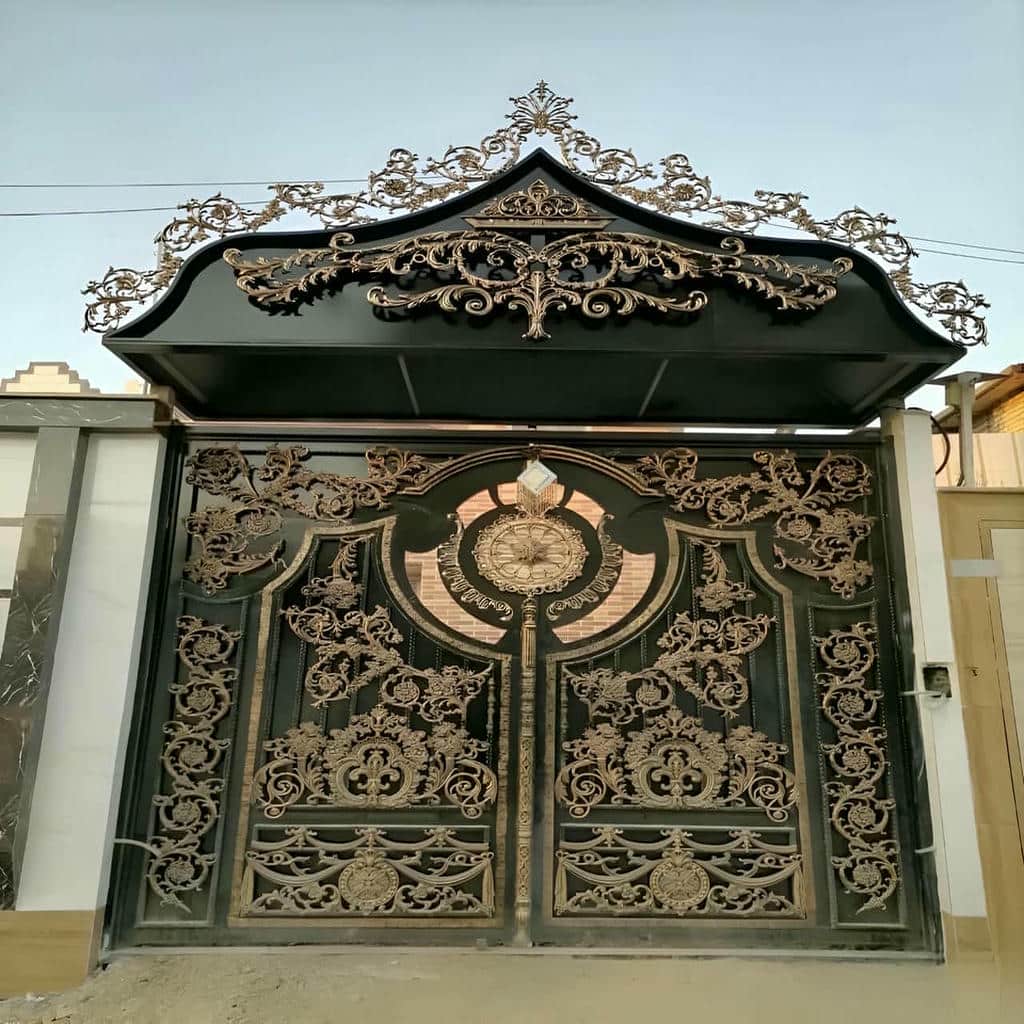 قیمت درب حیاط فرفورژه در قائمشهر