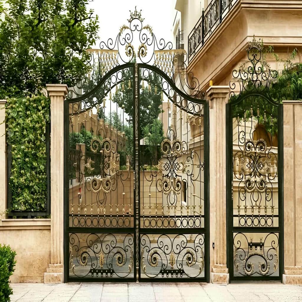 قیمت درب حیاط فرفورژه در مشهد
