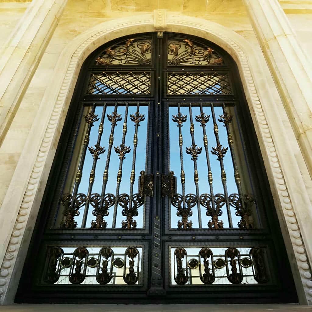 فروش درب حیاط پروفیل سنگین در بندر انزلی