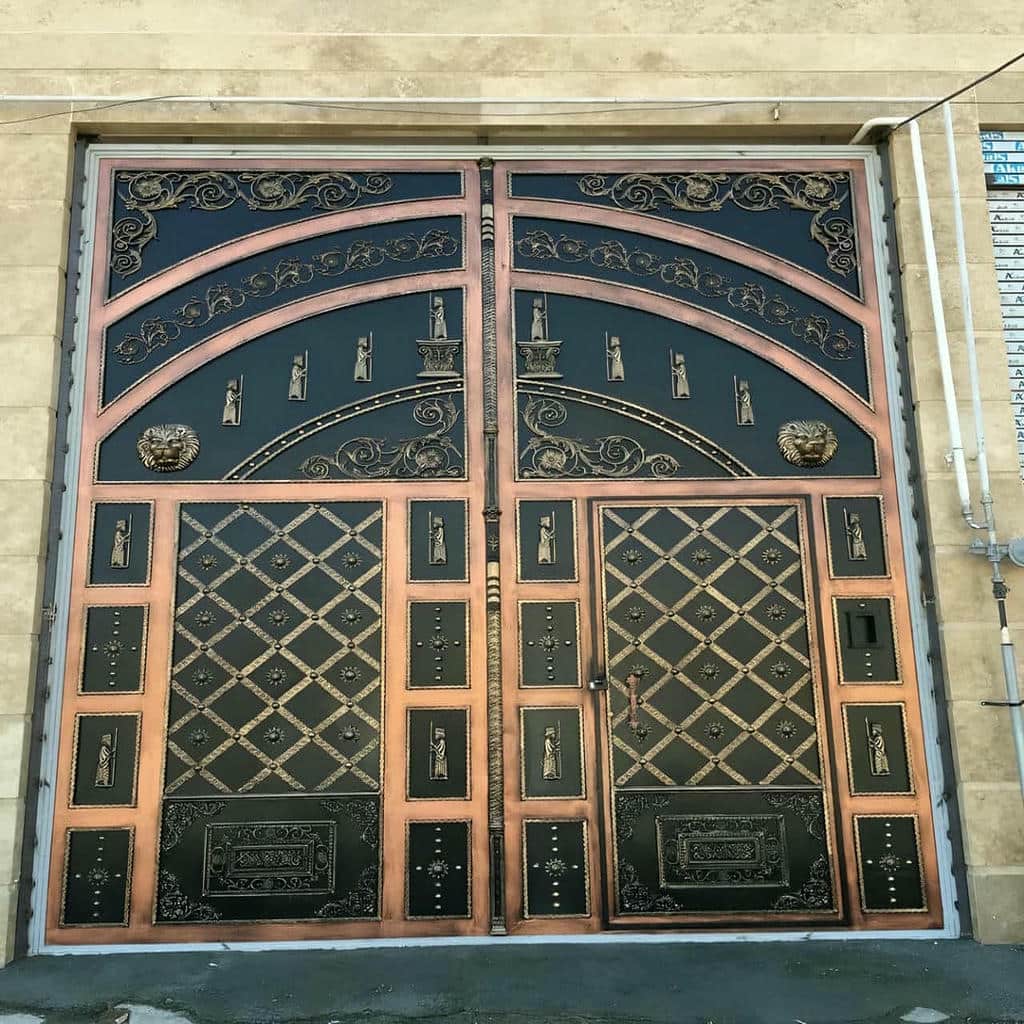 قیمت درب حیاط یراق صنعتی در گنبدکاووس