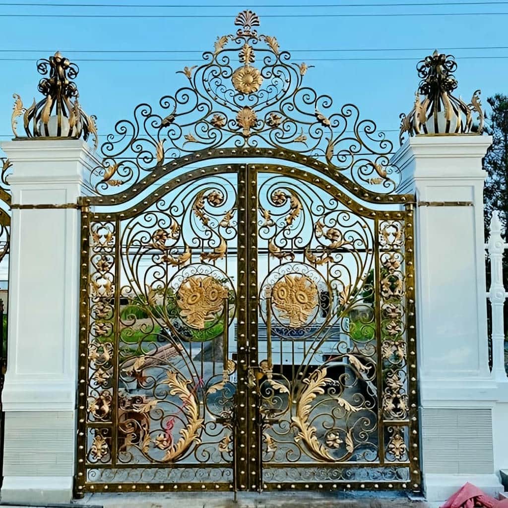 کارخانه درب حیاط پروفیل سنگین در تبریز