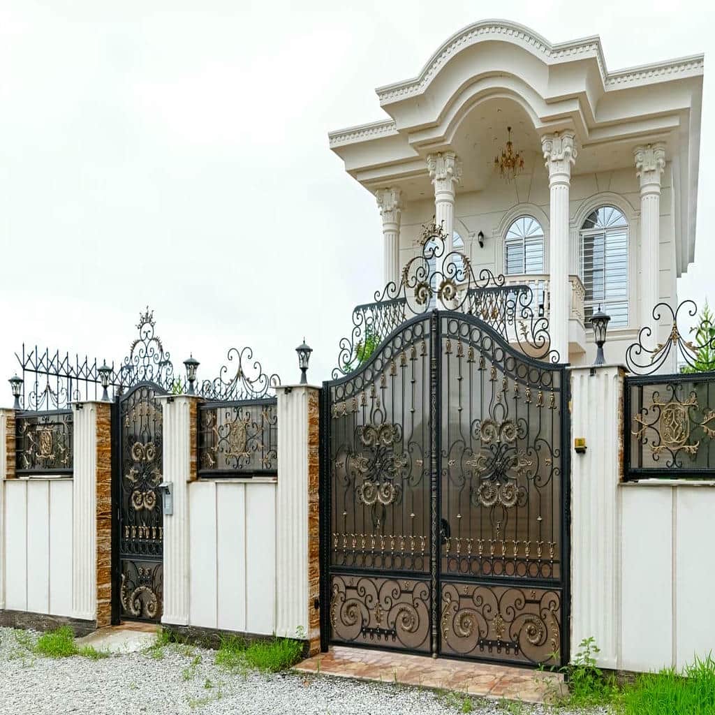 خرید درب حیاط فلزی ساده در بندر لنگه