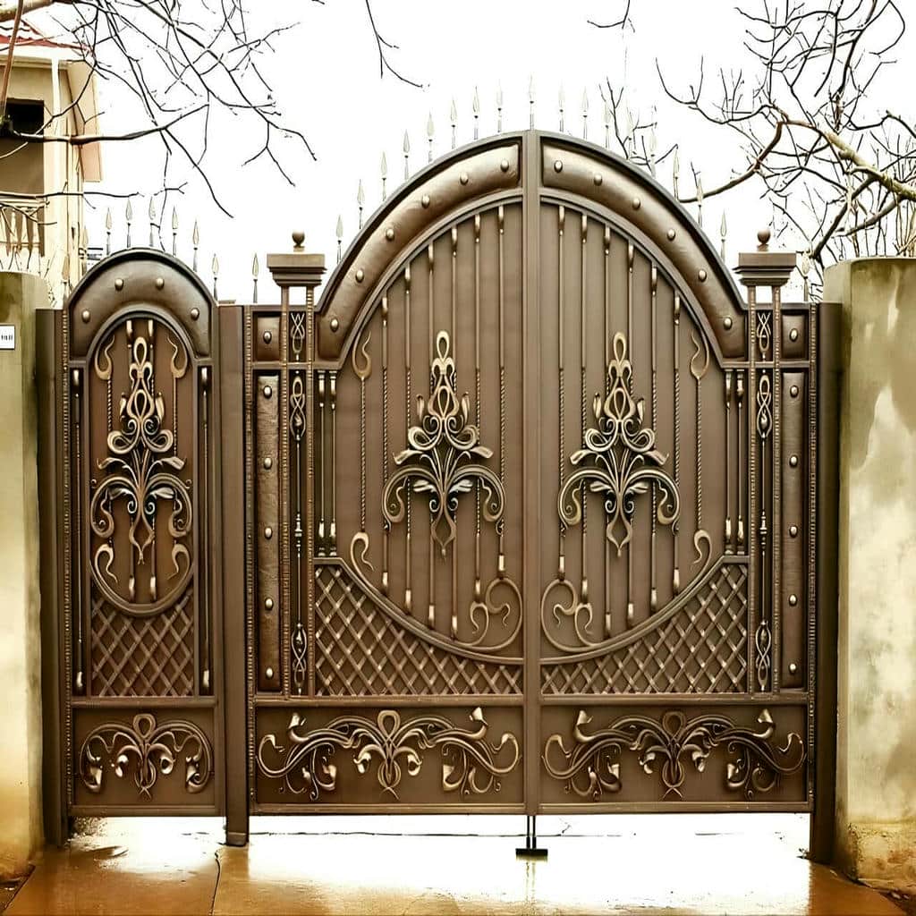 قیمت درب حیاط هماهنگی نما در ساری