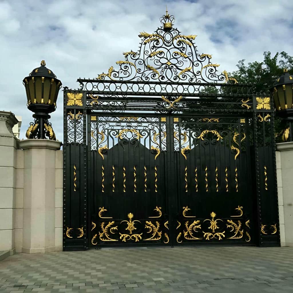 قیمت درب حیاط فرفورژه در ایلام