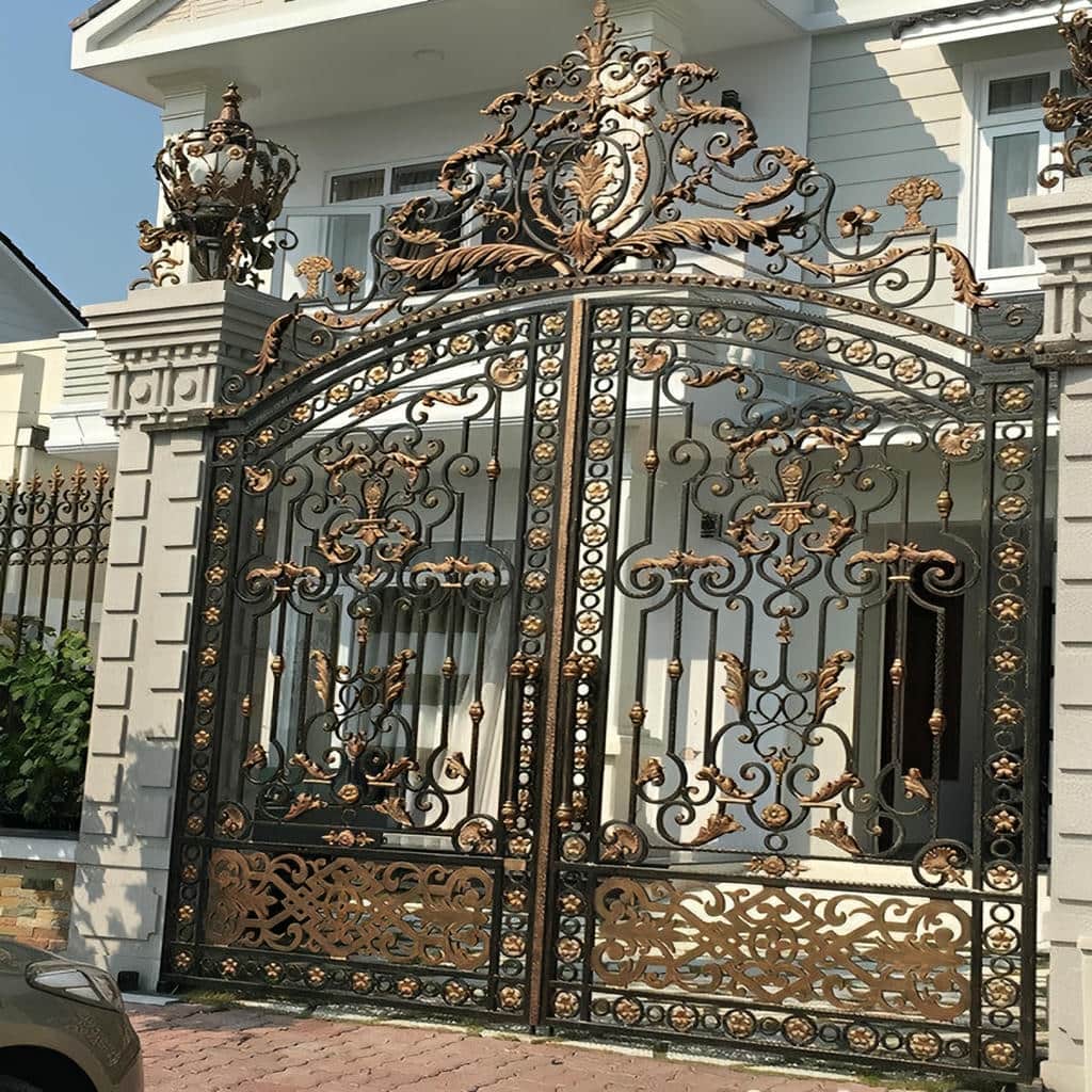 خرید درب حیاط ساده در کرمانشاه