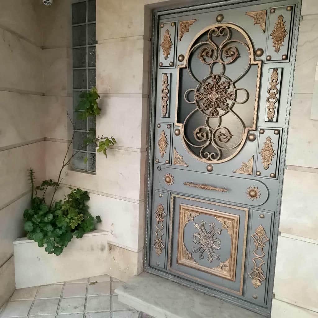 خرید درب حیاط پروفیل سنگین در هشتگرد