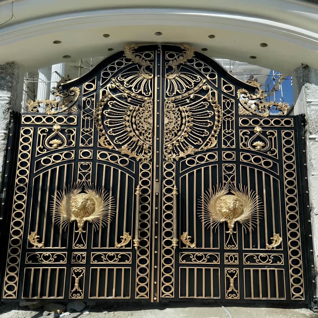 خرید درب حیاط پروفیل سنگین در پردیس