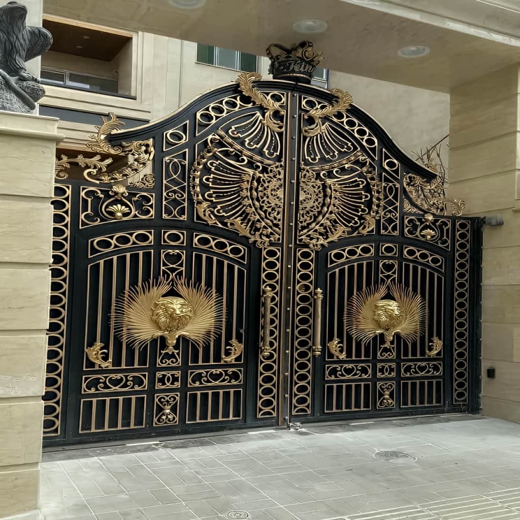 نصب درب حیاط ویلایی در آمل
