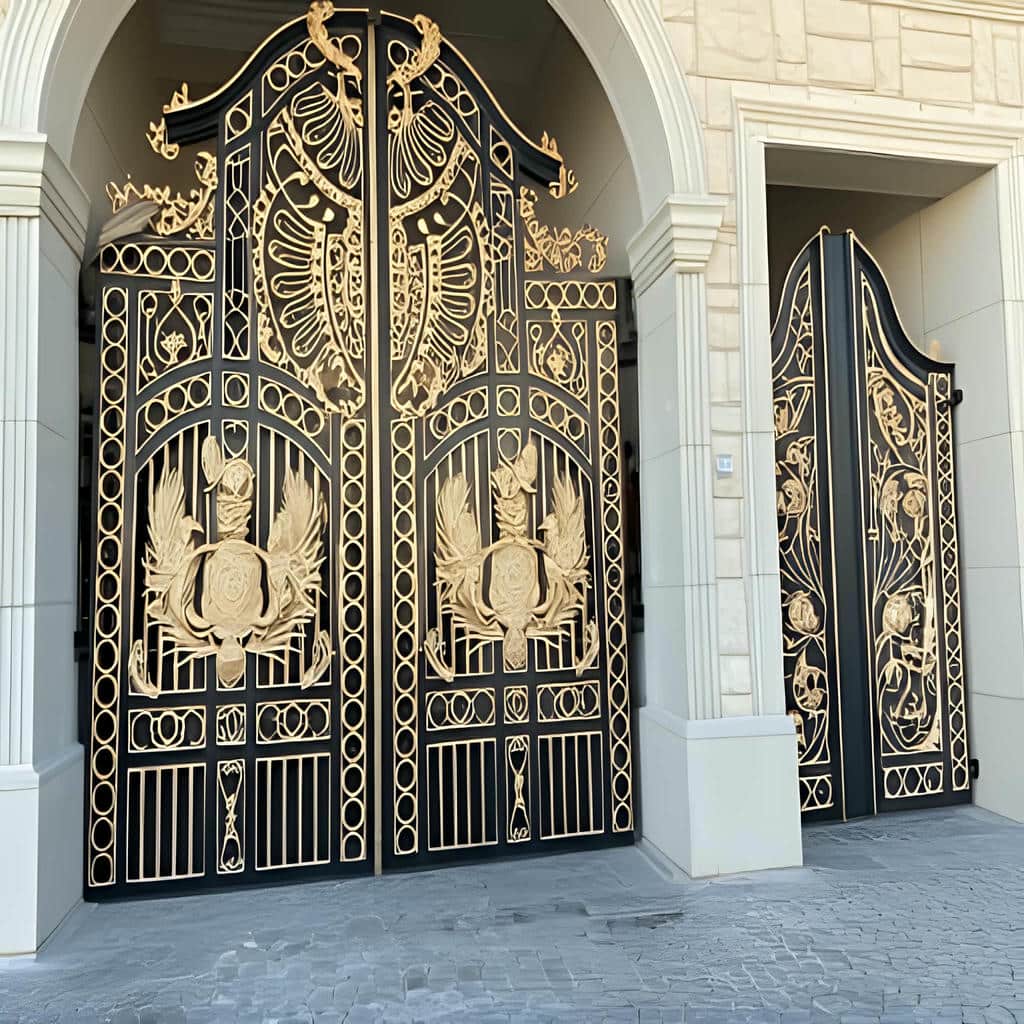 خرید درب حیاط پروفیل سنگین در مهرشهر کرج