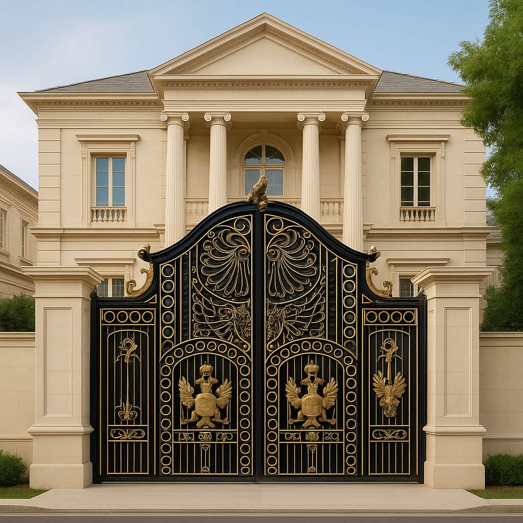 خرید درب حیاط ساده در ایلام