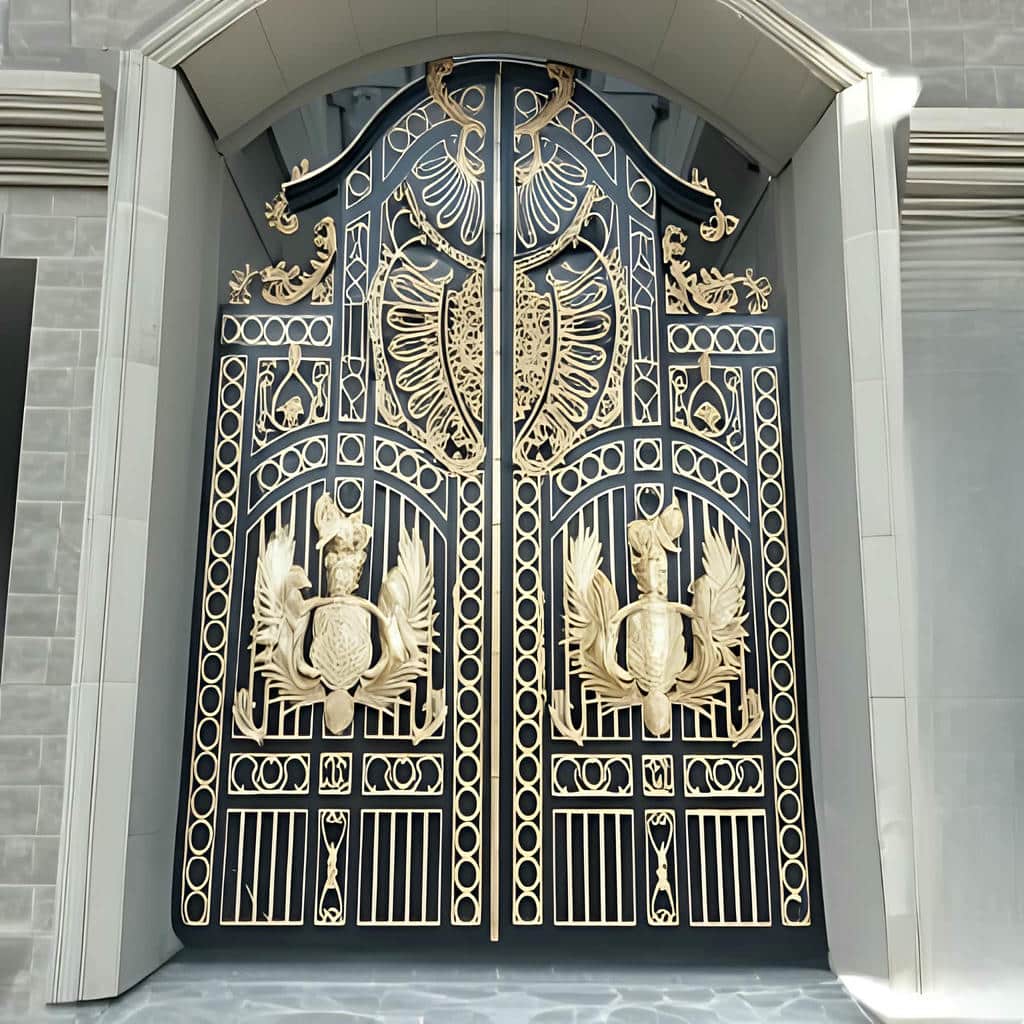 درب حیاط در مهرشهر کرج