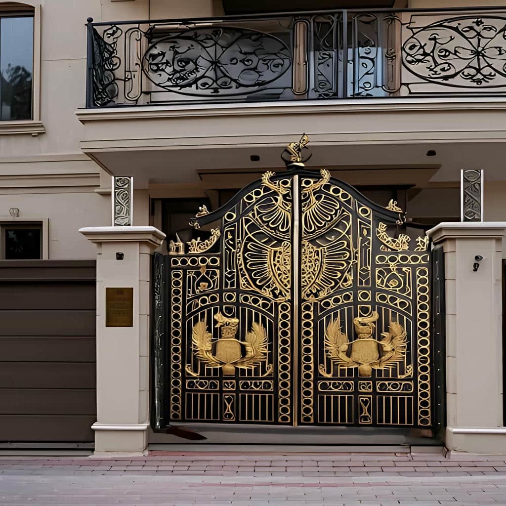 فروش درب حیاط فلزی در سنندج