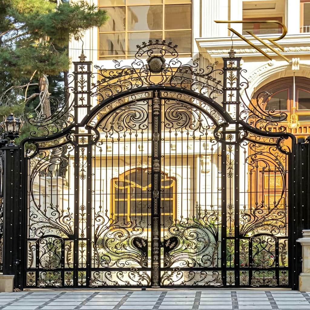 قیمت درب حیاط فرفورژه در سمنان
