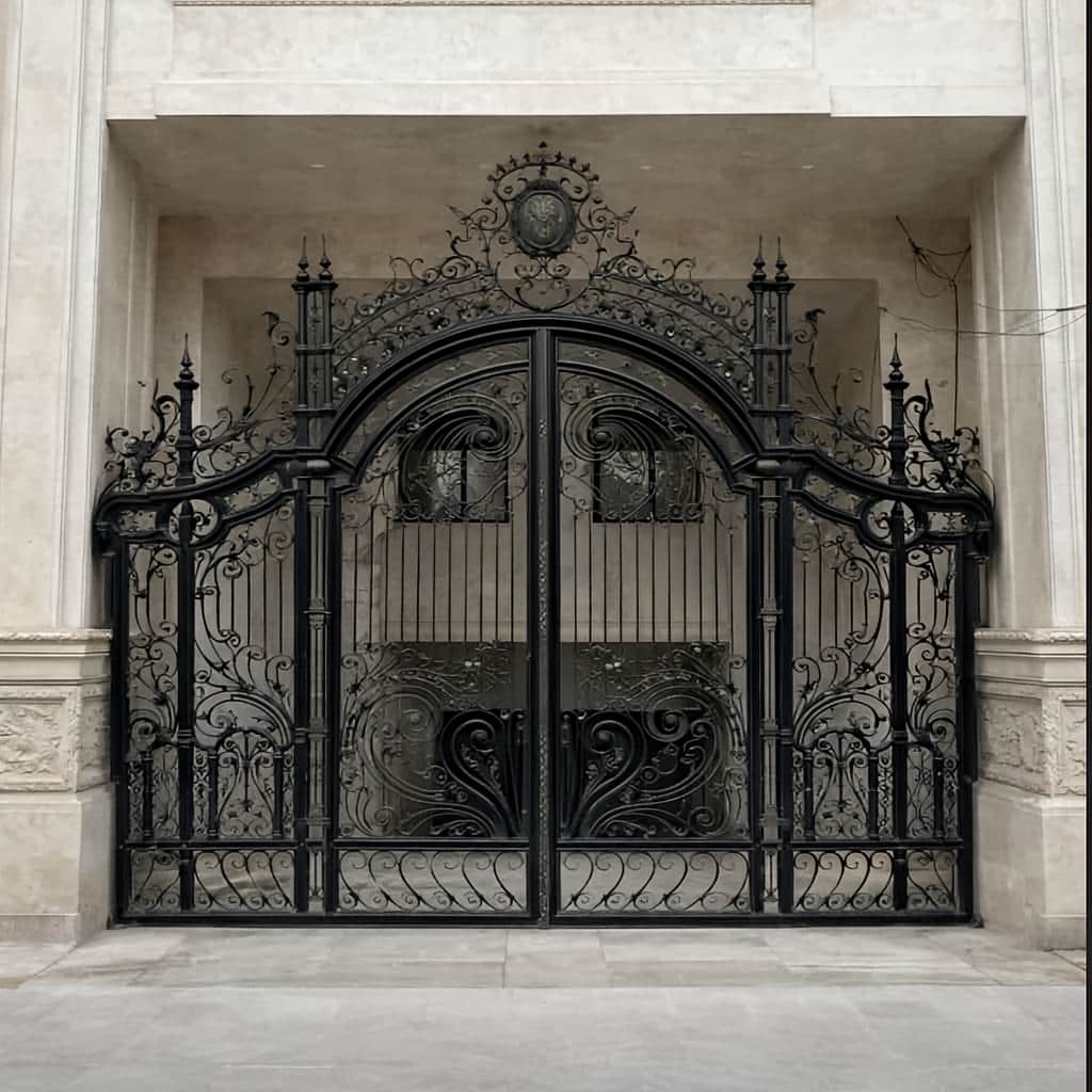 خرید درب حیاط ساده در آمل
