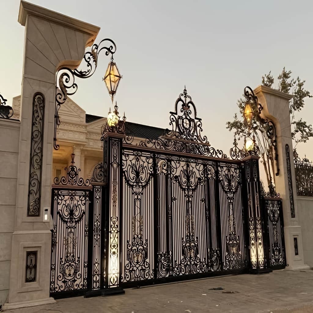 خرید درب حیاط ساده در فیروزکوه