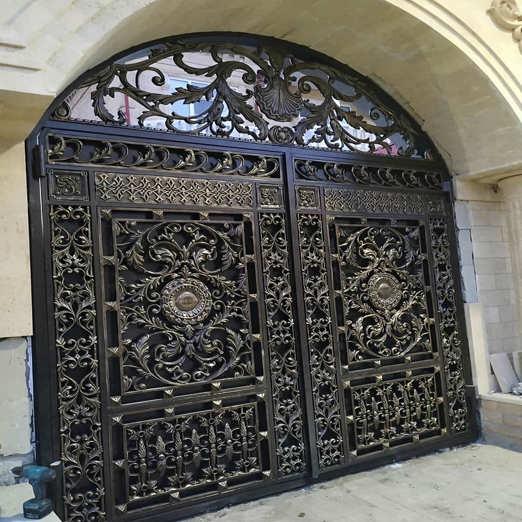 خرید درب حیاط خطوط مدرن در بندر بوشهر